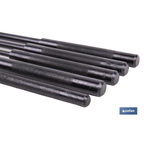 CONJUNTO 5 PCS BOTADOR CILÍNDRICO LARGO 3-10 MM