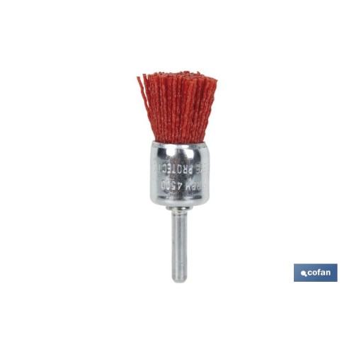 CEPILLO BROCHA DE NYLON 6 MM X Ø25
