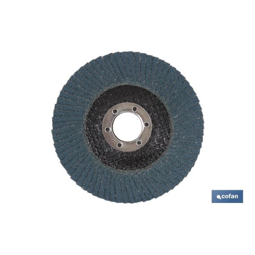 DISCO LAMINADO ESTANDAR INCLINADO 115 MM. G-120 ZIRCONIO venta unitaria