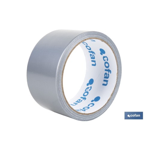 CINTA AMERICANA GRIS 180 MICRAS 50 MM X 10 M