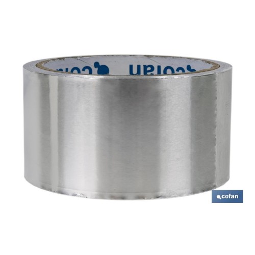 CINTA DE ALUMINIO 30 MICRAS 50 MM X 10 M