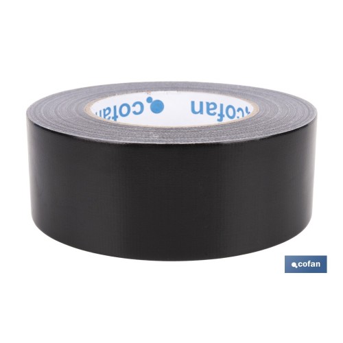 CINTA AMERICANA NEGRA 190 MICRAS 50 MM X 50 M