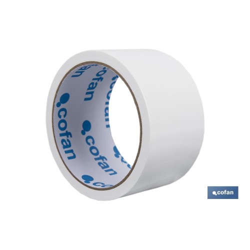 CINTA AMERICANA BLANCA 180 MICRAS 50 MM X 10 M