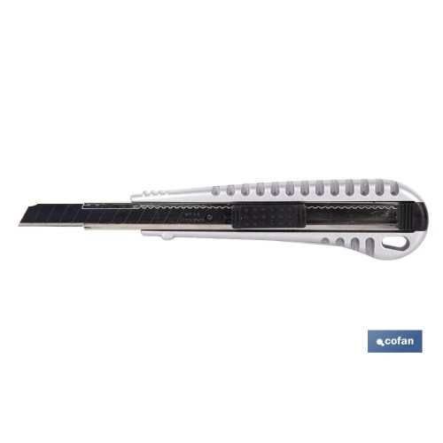 CÚTER DE ALUMINIO 9 MM