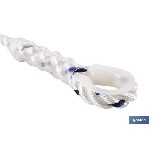 CUERDA DE SEGURIDAD P/ARNES 1,5 MTS.