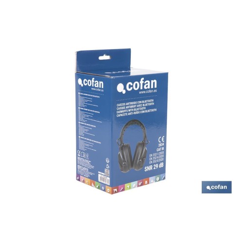 CASCOS ANTIRRUIDO SNR 29 dB CON BLUETOOTH
