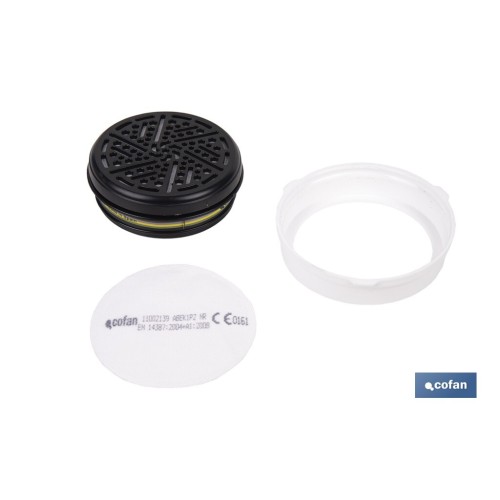 SET FILTRO COMBINADO 2 UDS. FILTRO A1B1E1K1 + 10 UDS. PREFILTRO P2 NR