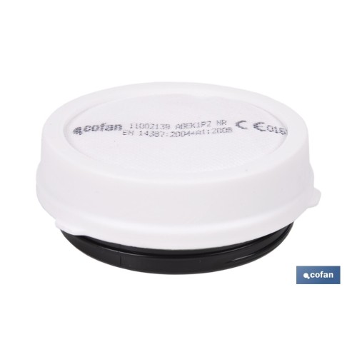 SET FILTRO COMBINADO 2 UDS. FILTRO A1B1E1K1 + 10 UDS. PREFILTRO P2 NR