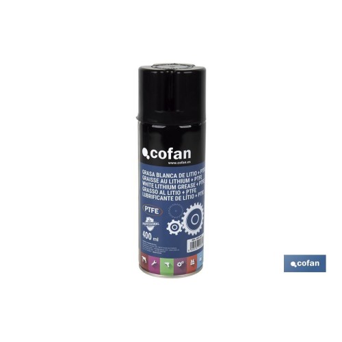GRASA BLANCA DE LITIO+PTFE 400 ML