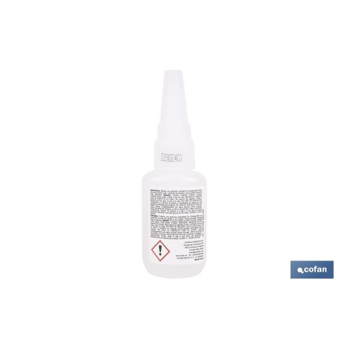 ADHESIVO CIANOACRILATO. ALTA DENSIDAD 20 G