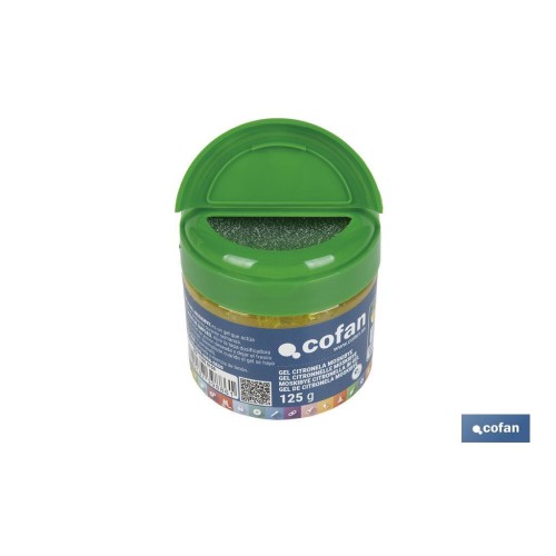 GEL CITRONELA MOSKIBYE 125 G