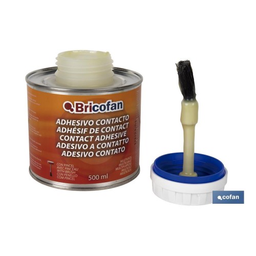 BOTE ADHESIVO CONTACTO CON PINCEL 500 ML