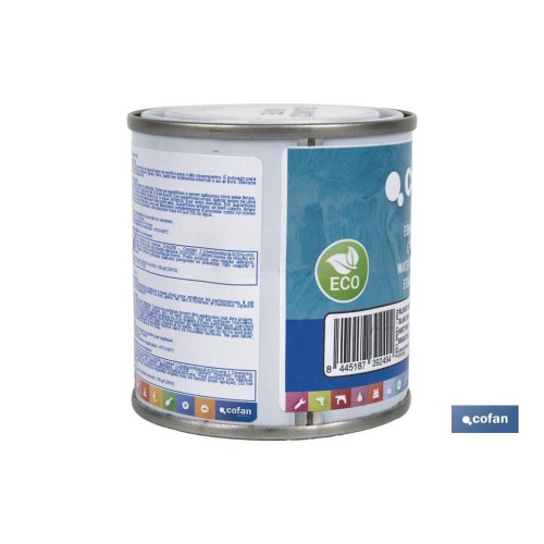 ESMALTE AL AGUA (125 ML) BLANCO MATE