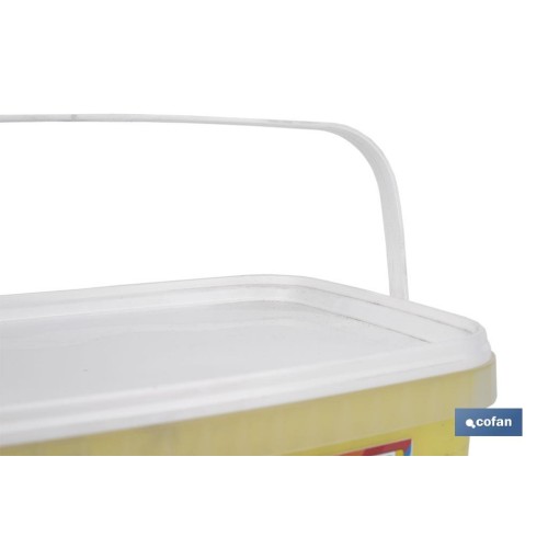 PINTURA PLÁSTICA MONOCAPA Amarillo Limón (2,5 LT)