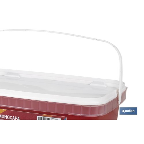 PINTURA PLÁSTICA MONOCAPA Rojo Diablo (2,5 LT)