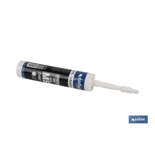 ADHESIVO MS TURBO HIGH TACK 290 ML BLANCO
