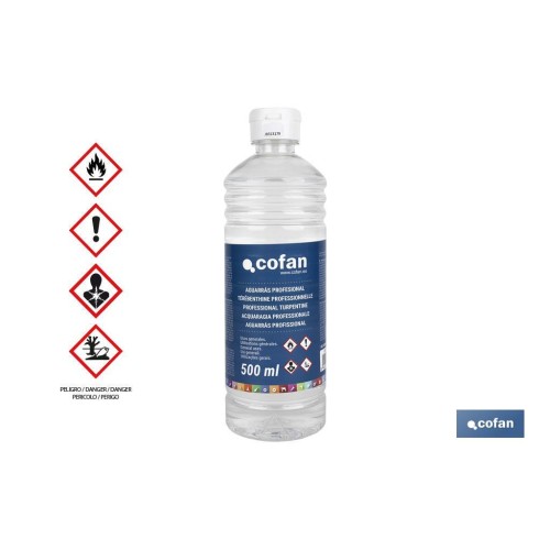AGUARRAS PROFESIONAL DE 500ML