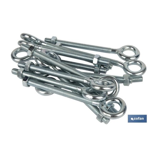 HEMBRILLA CON TUERCA M-3X25