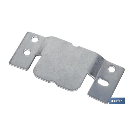 CHAPA ANCLAJE ZINCADA 100 X 47 MM