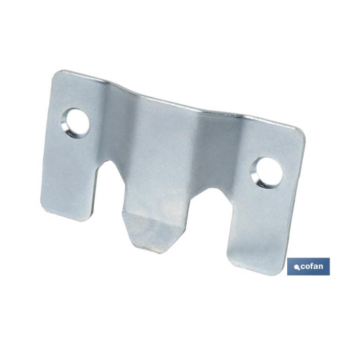 CHAPA ANCLAJE ZINCADA 60 X 35 MM