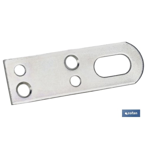 COLGADOR ZINCADO 15 X 50 MM