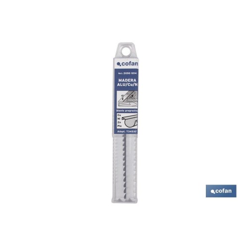 SIERRA CALAR T345XF BIME 105X2,4-5 MADERA/ALU/Cu/N