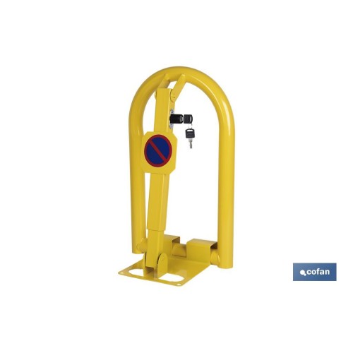 BLOQUEO PARKING AMARILLO 300X500 MM