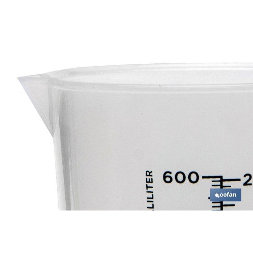 JARRA POLIPROPILENO 600 ML