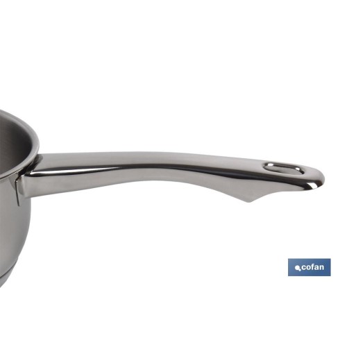 CAZO MANGO INOX INDU.1.3LMODELO POLENTA  Ø160 MM