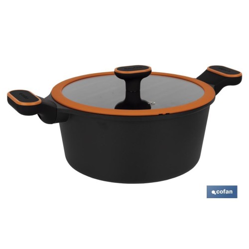 BATERIA COCINA 3 PIEZAS FULL INDUCTION ALUMINIO FUNDIDO OLIVIER