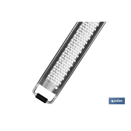 RALLADOR MANUAL DE ACERO INOX. MODELO VERGINI 39 X 3.5 CM