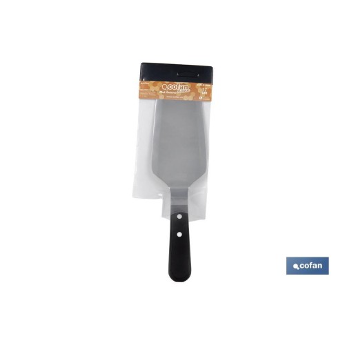 ESPÁTULA ACODADA PARA BARBACOA 17 CM