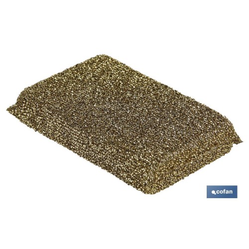 PACK DE 2 MULTIESPONJAS COLOR ORO Y  PLATA