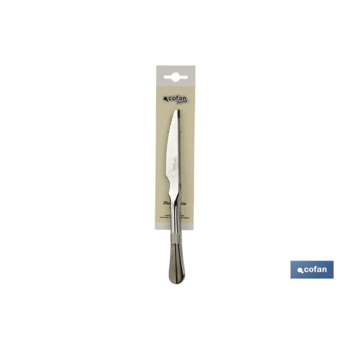 BL 2uds CUCHILLO DE CARNE INOX C-18/0 MODELO BOLONIA 10 mm