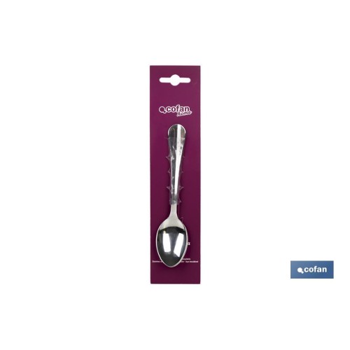 BL 3uds CUCHARA DE TE INOX C-18/0 MODELO BOLONIA 1.2 mm