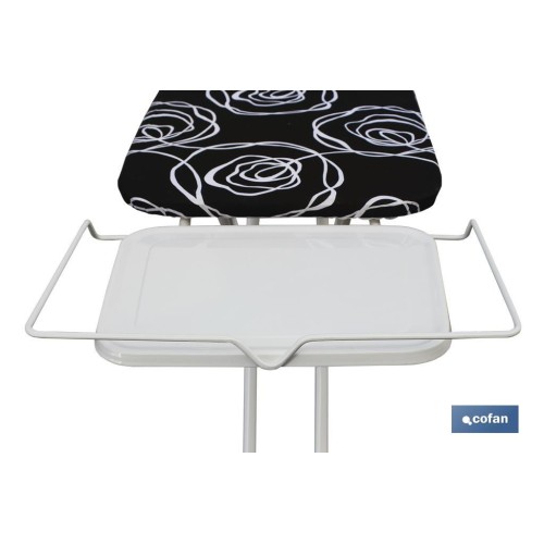 TABLA PLANCHAR 125X41cm MODELO TIVOLI NEGRA
