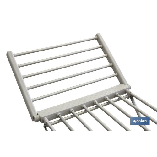 TENDEDERO EXTENSIBLE ELECTRICO ALUMINIO 148 X 52 X108 CM IP22