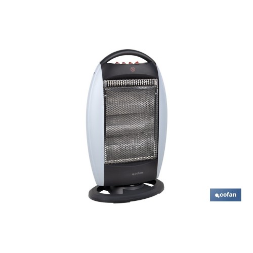 ESTUFA HALOGENA OSCILANTE 400/800/1200 W