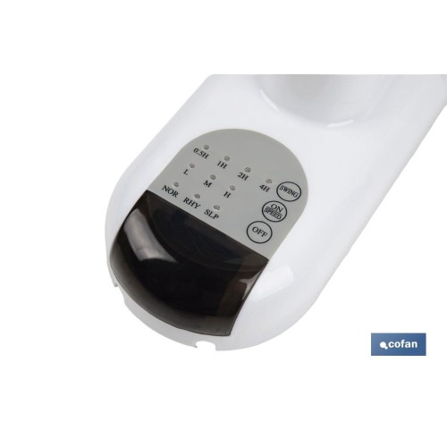 VENTILADOR DE PARED, TEMPORIZADOR, MANDO A DISTANCIA, 50 W