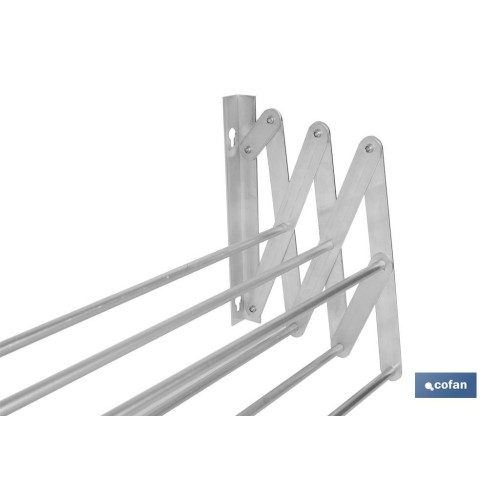 TENDEDERO EXTENSIBLE PARED ALUMINIO  4.8 m