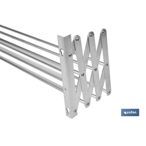 TENDEDERO EXTENSIBLE PARED ALUMINIO  4.8 m