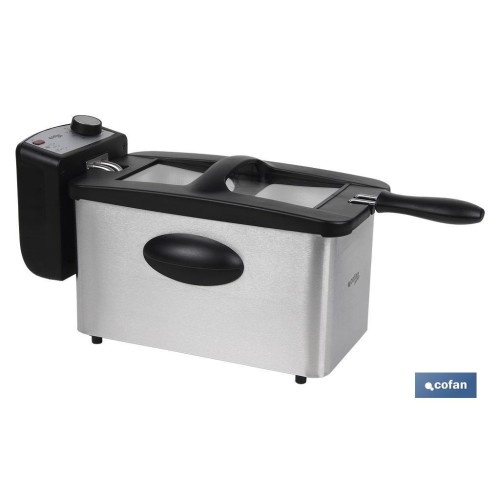 FREIDORA ELECTRICA ACERO INOXIDABLE 3L 2000W