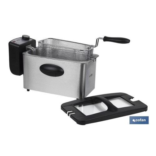 FREIDORA ELECTRICA ACERO INOXIDABLE 3L 2000W