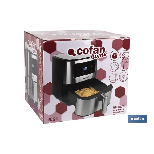 FREIDORA DE AIRE 5.5 L  1700 W