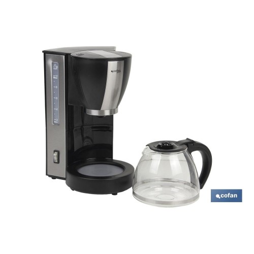 CAFETERA ELÉCTRICA DE GOTEO 870W 10 TAZAS 1.25L