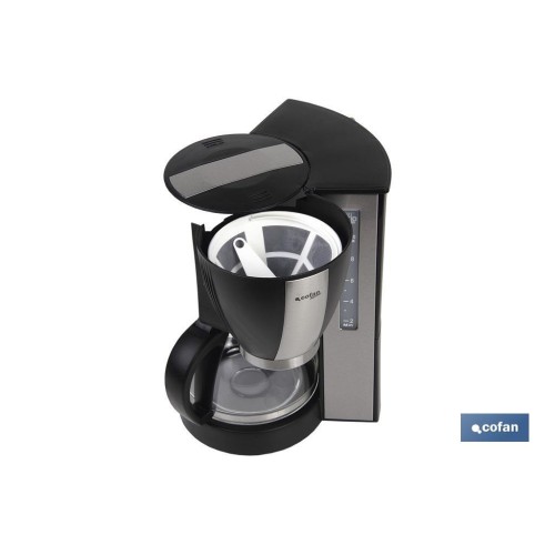 CAFETERA ELÉCTRICA DE GOTEO 870W 10 TAZAS 1.25L