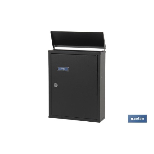 BUZÓN CORREO EXTERIOR BLANCO MODELO POST 385X290X100MM