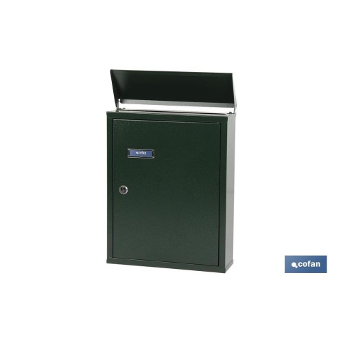 BUZÓN CORREO EXTERIOR BLANCO MODELO POST 385X290X100MM