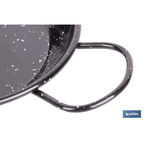 PAELLERA ACERO ESMALTADA Ø15cm
