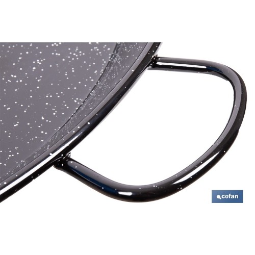 PAELLERA ACERO ESMALTADA Ø90cm (4 asas)